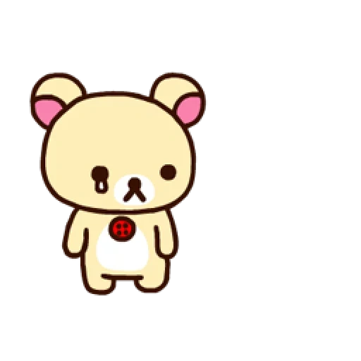 клипарт, рилаккума, японский мишка рилаккума, милые маленькие рисуночки, японский медведь рилаккума