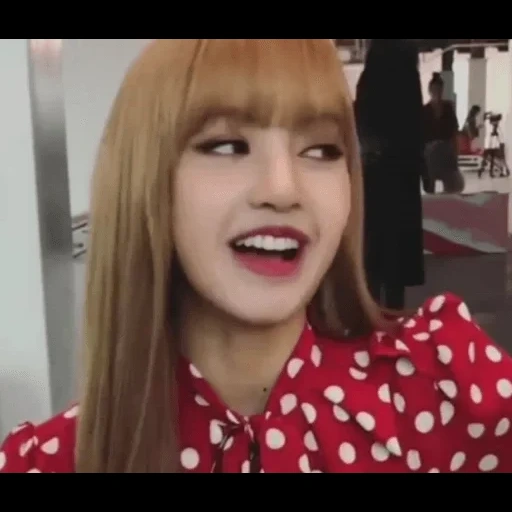 hitam pink, gadis korea, lisa blackpink, lisa blackpink pretty, jaket merah lalisa manoban