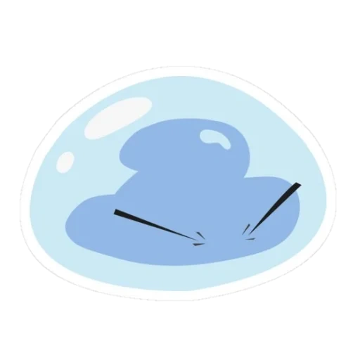 slime, slime, mucus rimura, drawing tempest mucus, rimura mucus without a background