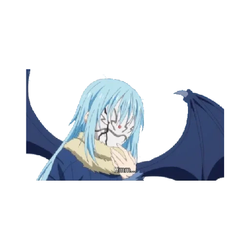 rimura chan, rimuru tempest, personnages d'anime, mon mucus de renaissance, à propos de ma dégénérescence tensei shitara slime datta ken