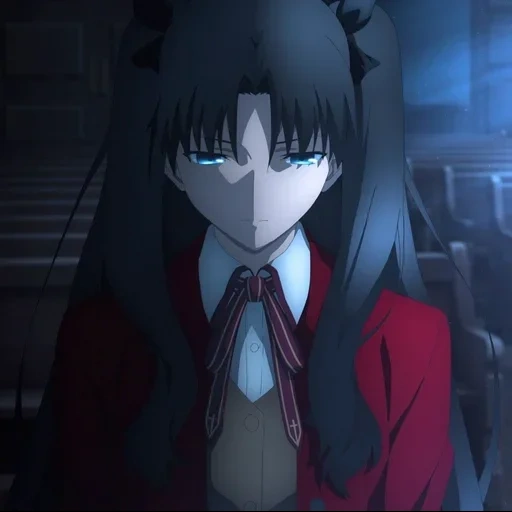 tosaka rin, tosaku tosaku, fate stay night, personnages d'anime, fate night of the fight touching heaven 2