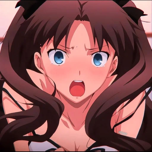 anime, rin tohsaka, anime girls, rin tosaka tsundere