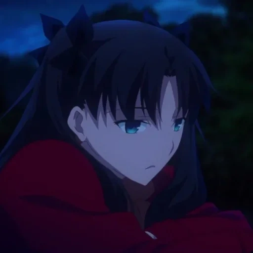 tosaka rin, fate stay night, personnages d'anime, combats nocturnes des lames end edge, fate night of the fight of blades endless edge rin