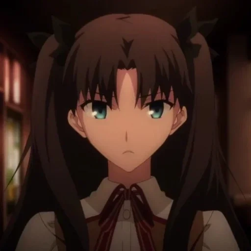 rin tosaka, fille animée, fate stay night, personnages d'anime, rin tosaka tsundere