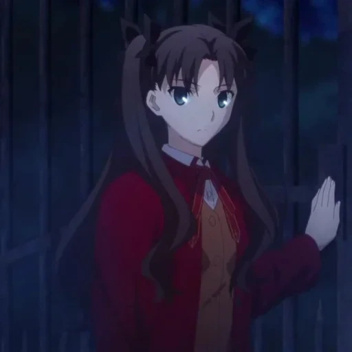 anime, tosaka rin, rin tosaka ubw, personnages d'anime, tosaka rin ufotable