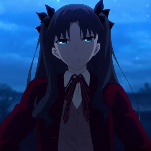 rin tosaka, fate/stay night, nasib rin tosaka, klinkov adalah tepi yang tak ada habisnya, pertarungan malam di tepi bilah tanpa akhir