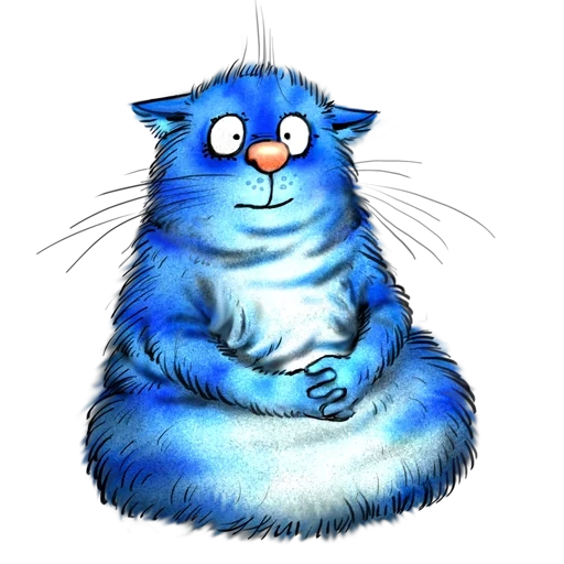 blue cat, le chat bleu de rina zenyuk, le chat bleu d'irina zenyuk, le chat bleu 2020 par irina zenyuk, irina zenyuk le chat bleu de la nature
