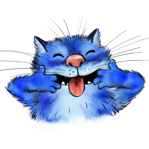 blue cat, blue cat tg, le chat bleu d'irina, le chat bleu d'irina zenyuk