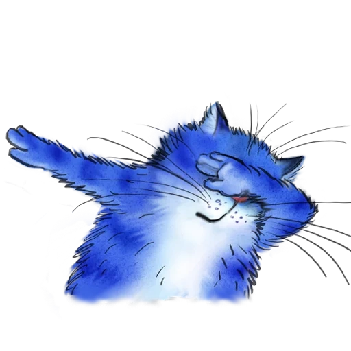 blue cat, le chat bleu d'irina, rina zenyuk le chat bleu, le chat bleu de rina zenyuk, le chat bleu d'irina zenyuk