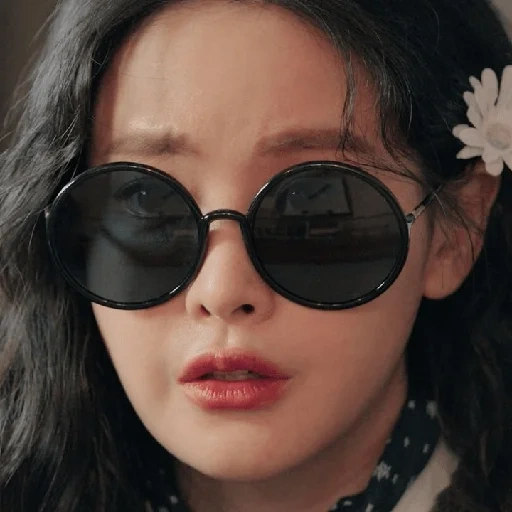 gafas, edición coreana de gafas, gafas de sol, sección femenina de gafas coreanas, gafas de sol redondas