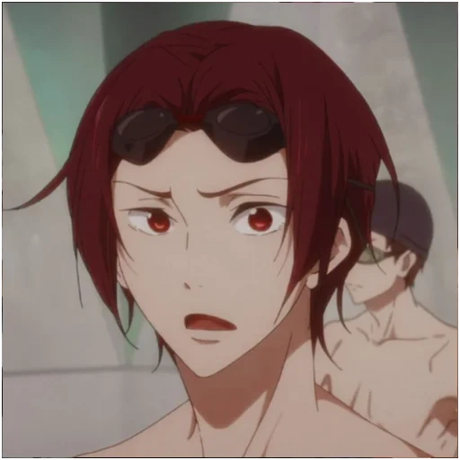 rin matsuoka, rin chan matsuoka, wajah rin matsuok, mata rin matsuoka, rin matsuoka kecil