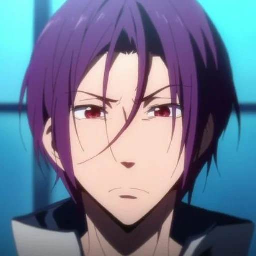 rin matsuoka, rin matsuoka, personaggi anime, nuoto in stile gratuito, stile libero rin matsuoka