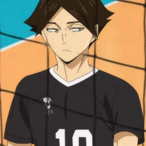 animación, haikyuu, personajes de animación, voleibol lin taro, voleibol de animación lin taro