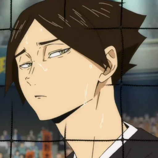 suna rintaro, volleyball anime, volleyball haikyuu, leonardo da vinci, suna rintaro screenshot