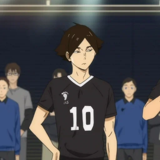 haikyuu, inazaki haishu, haikyuu nishinoya, pallavolo personaggio anime, anime volleyball sun na rintaro