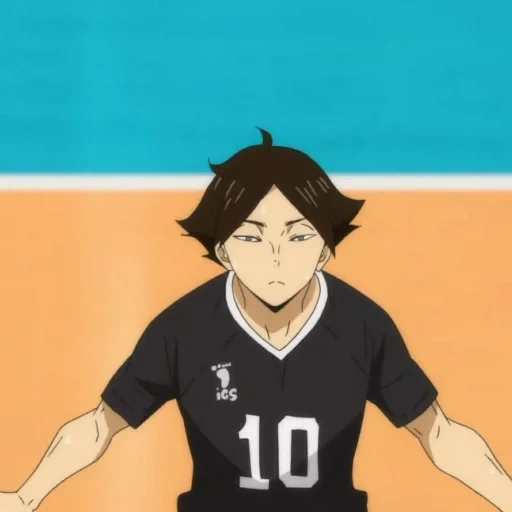 haikyuu, anime comics volleyball, anime pallavolo osamu, anime volleyball rin taro, pallavolo personaggio anime