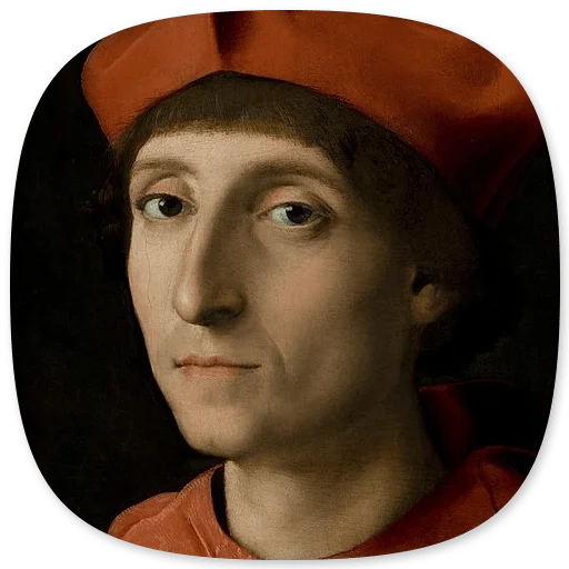 набор стикеров, telegram, рафаэль санти, рафаэль санти портрет кардинала 1510—1511, рафаэль санти портрет