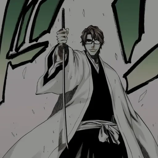 claquement, aizen, kai kai blich, manga de javel, zanpakt voska aizen