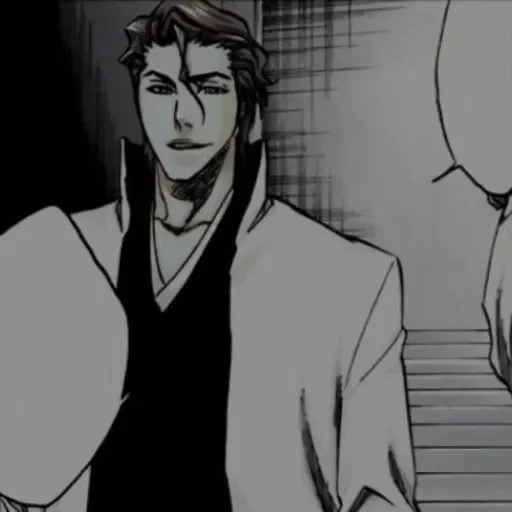 aizen blich, blich manga, soske aizen, personnages de mangas, manga aizen blich