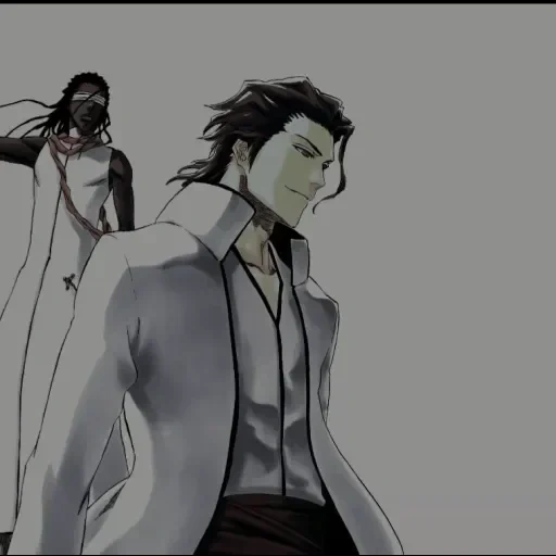 blich, aizen, anime de alvejante, personagens de anime, aizen gin tousen