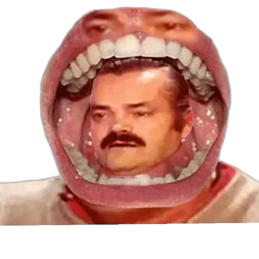 el hombre, la risa, risitas, meme de la cara, v risitas