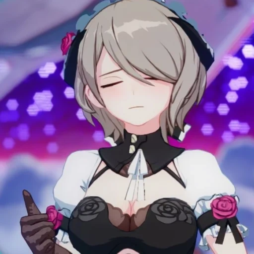 rita benkai, anime girl, anime girl, honkai impact 3, honkai impact 3 anime