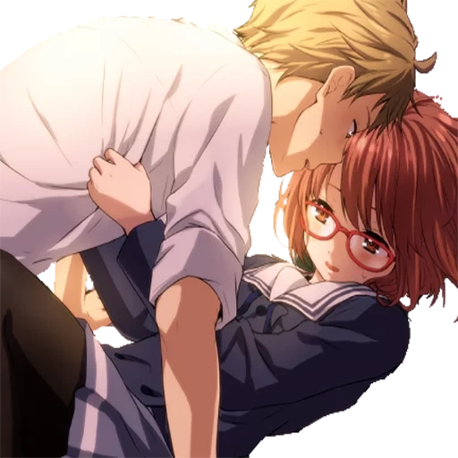 mirai akihito, kuriyama akihito, behind the line of anime kiss, beyond the line of kuriyama akihito, anime behind the line of kuriyam akihito