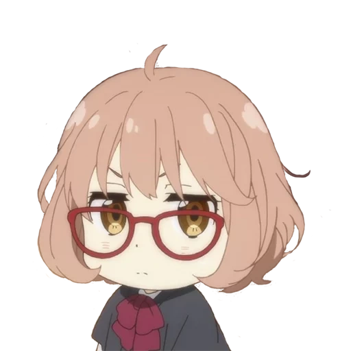 kuriyama, mirai kuriyama, kuriyama mirai chibi, kuriyama mirai anime