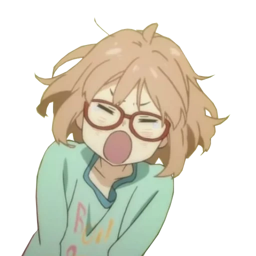 immagine, kuriyama, mirai kuriyama, kuriyama mirai anime, kuriyama mirai è fastidioso