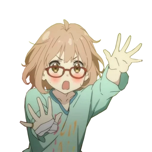 kuriyama, mirai kuriyama, kuriyama mirai, occhiali kuriyama, dietro la sfaccettatura di kuriyama