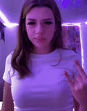 giovane donna, webcam, smorodinova twich