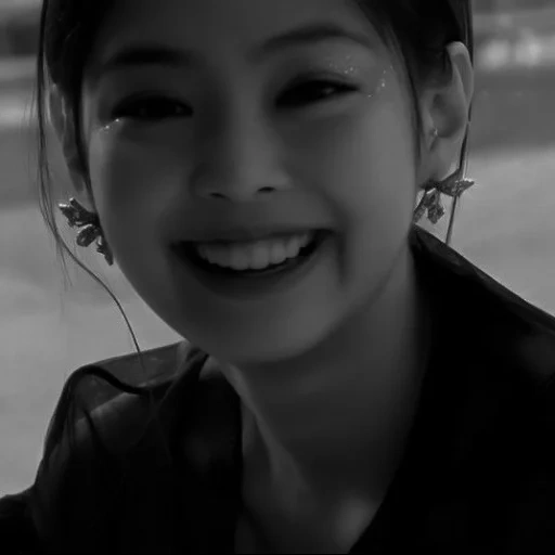 jenny, menina, menina asiática, jennie kim sorri, linda garota asiática