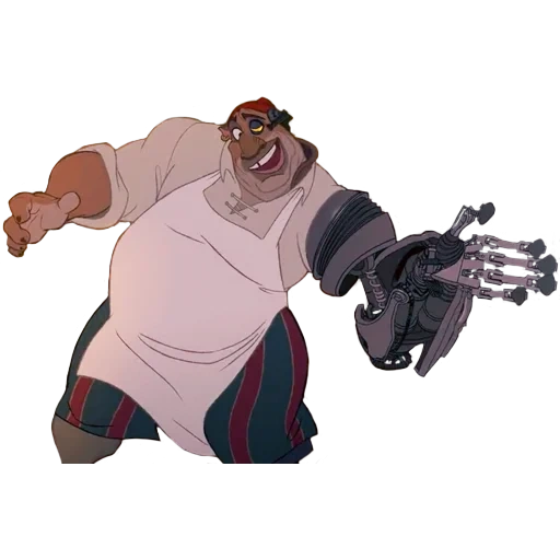 john silver, trésor, planète argentée de trésors, john silver treasure planet, treasure planet cartoon 2002