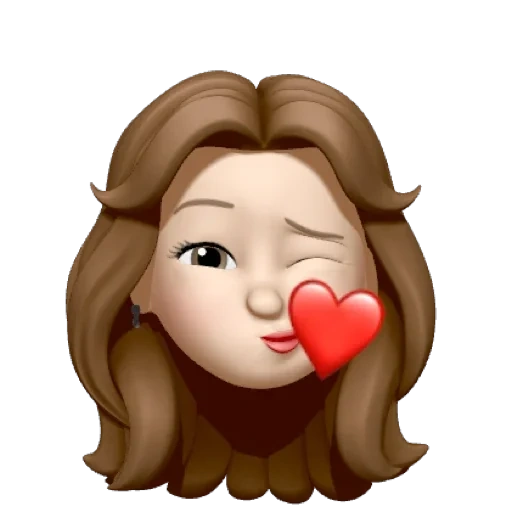 orang asia, emoji, memoji, emoji yang menarik, ekspresi gadis sedih