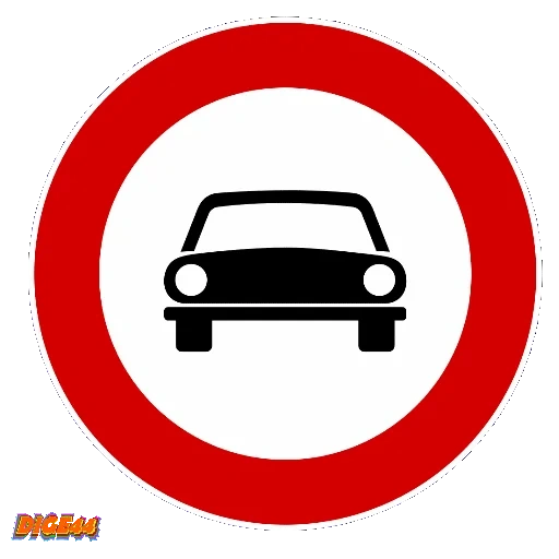 signes des règles de trafic, panneaux routiers, panneaux de panneaux routiers, signes routiers de mouvement, interdire les panneaux routiers