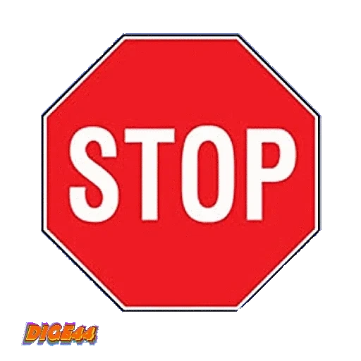 segnale di stop, segnale di stop, stop belgisi, il segno è rotondo, stop stradale