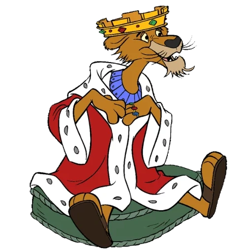 robin des bois, prince john disney, prince john robin hood, the walt disney company, dessin du prince john robin