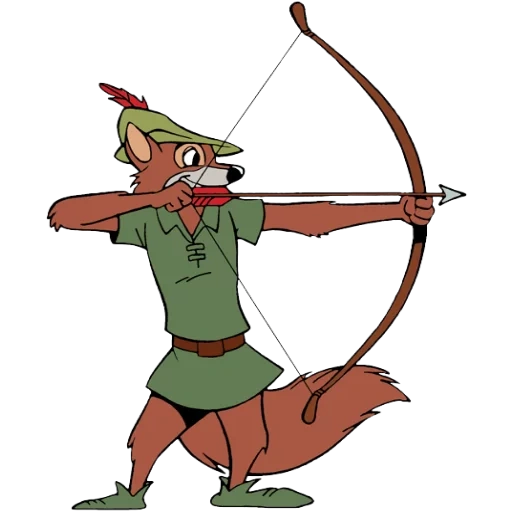 robin hood, robin hood charaktere, robin hood cartoon, disney robin hood pfeil, robin hood transparenter hintergrund