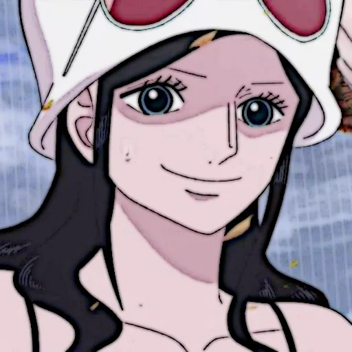 anime, fan pis, nico robin, karakter anime