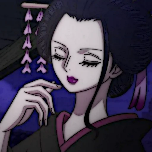 anime, diana, carattere, personaggi anime, nico robin geisha