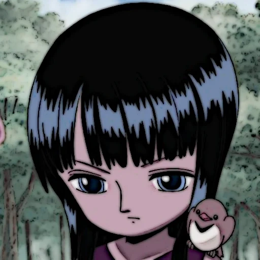 nico robin, robin one piece, nico robin vivo, nicole robin infancia, pequeño nicole robin