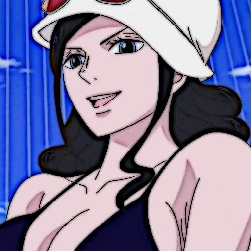 van pis, animação do rei ladrão, nico robin dresrosa, van pisnik robin modern