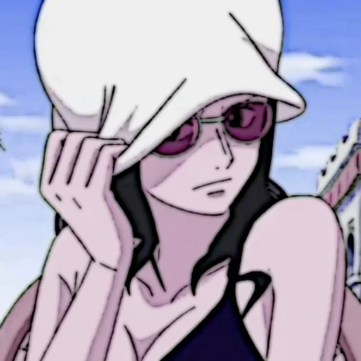 van pies, nico robin, imagen de animación, animación del rey ladrón, chica del rey de los ladrones