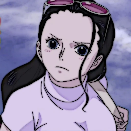 animation, van pease, nico robin, anime one piece, nico robin one piece