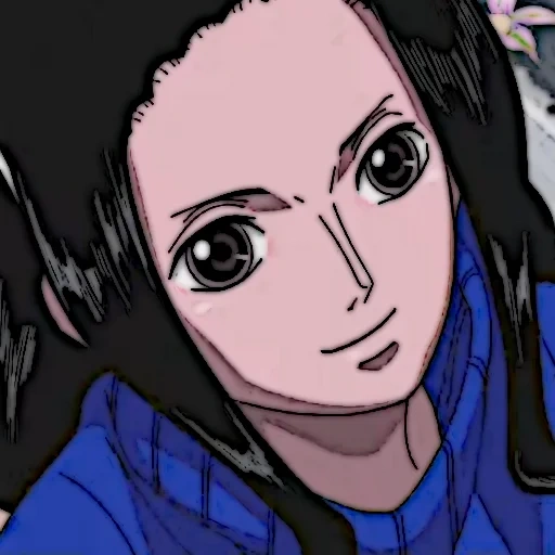 animação, menina, niko robin, niko robin van, personagem de anime