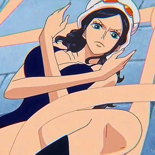 van pis, nico robin, anime de van pees, hana hana no mi, nico robin poneglyph