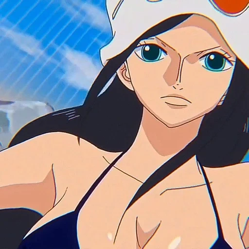 van pease, robin animation, robin one piece, nico robin icons, niko robin fanservice