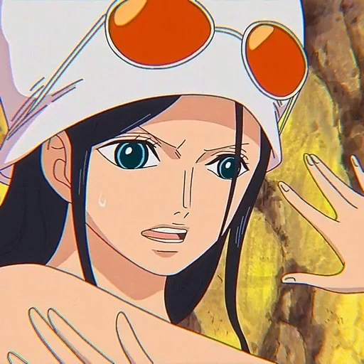 van pease, nico robin, anime one piece, cartoon characters, one piece nico robin