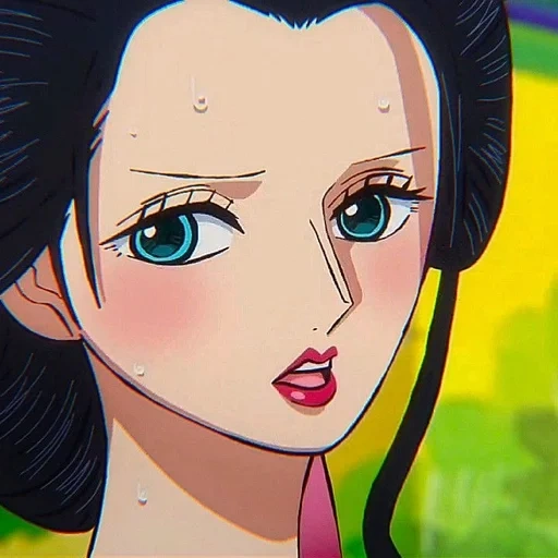 van pease, nico robin, robin animation, anime girl, cartoon characters