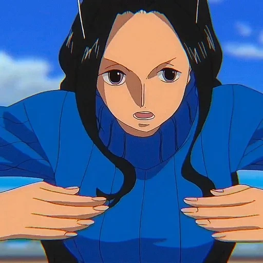 anime, nico robin, anime charaktere, nico robin film z, van pis film xi